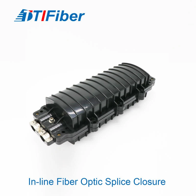 Dome splice closure 96 core showing 4 splice trays